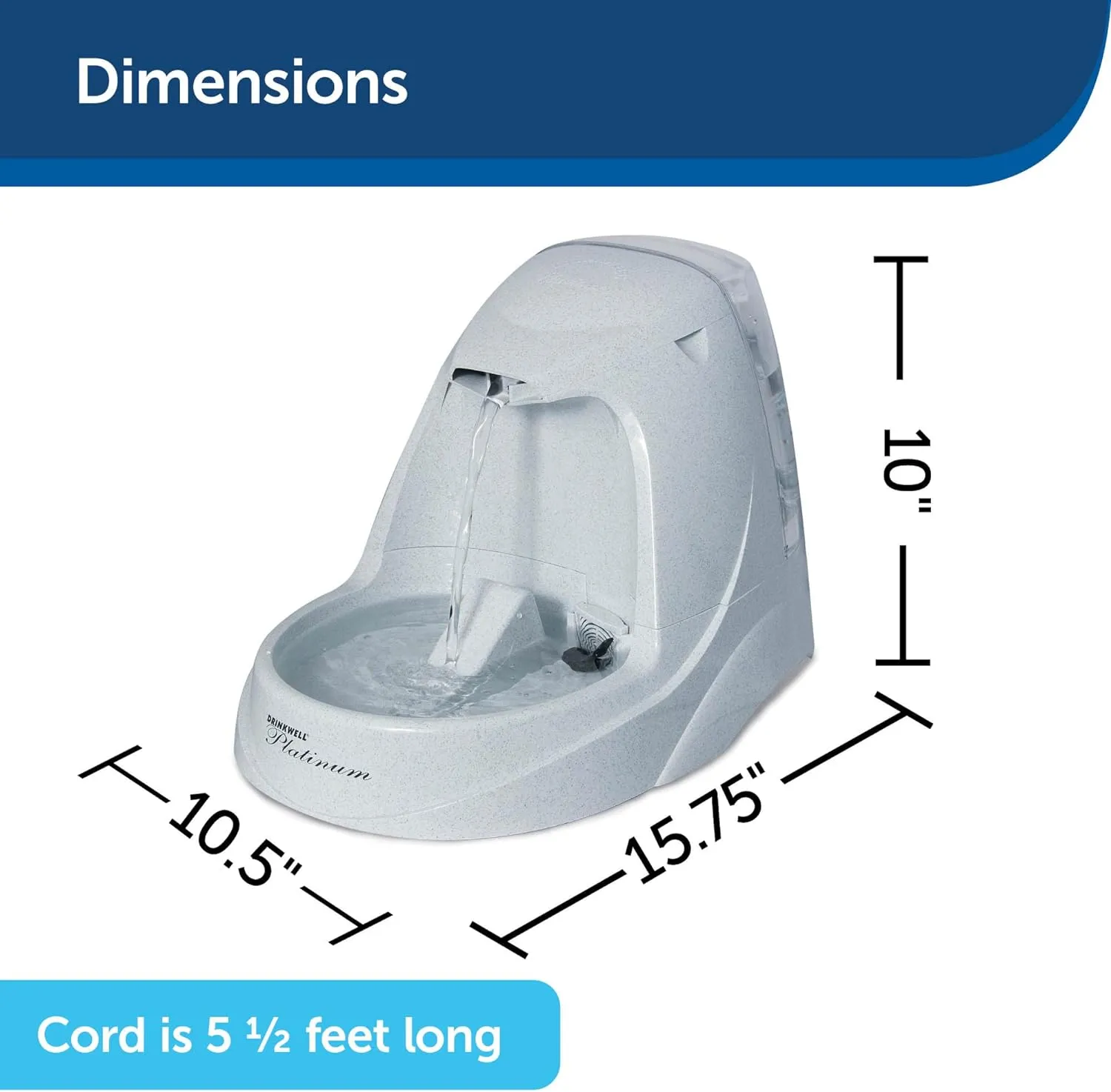 Drinkwell Platinum Pet Fountain