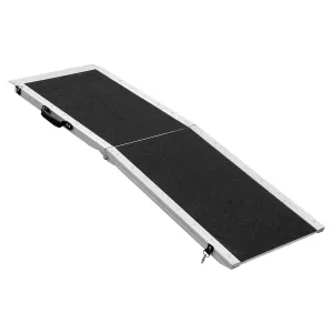 Foldable Anti-Slip Aluminium Dog Ramp 180kg Capacity Kartrite