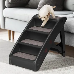 Foldable Non-Slip Dog Ramp Steps, 76KG Capacity - i.Pet
